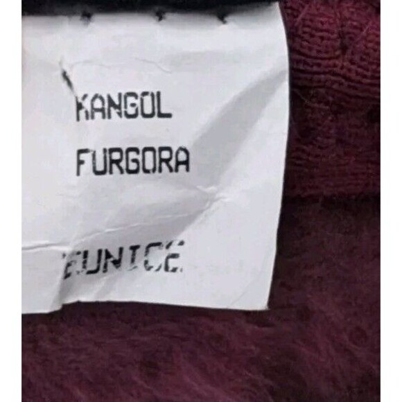 Kangol Furgora Brimmed Hat Mauve w/ Gold Buckle Eunice United Kingdom Soft main image 9